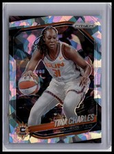 2025 Panini Prizm WNBA #3 Tina Charles Ice Prizms