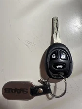 SAAB KEY KEYLESS ENTRY REMOTE FOB KHH 20TN-1 3582 102 1851 OEM USED