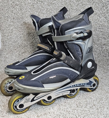 K2 Cadence-M Mens 11.5 Inline Skates Softboot Rollerblades Exotech Aluminum 