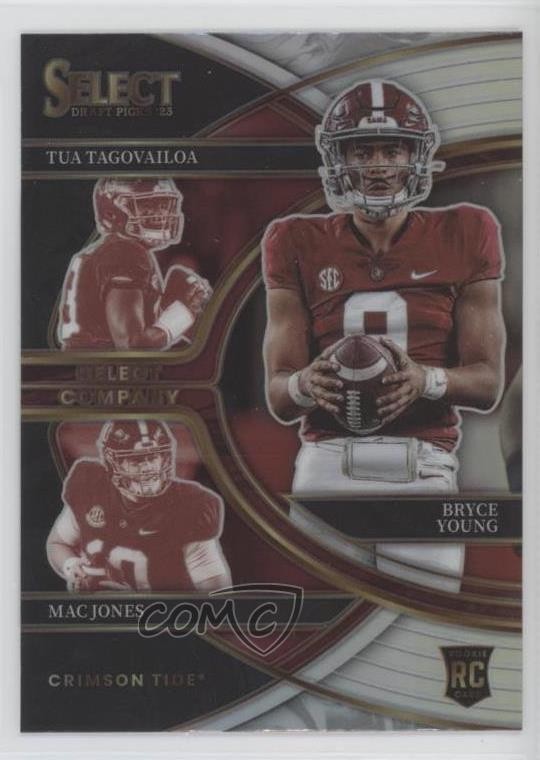 2023 Panini Select Draft Picks Company Silver Prizm Bryce Young Mac Jones 15v9