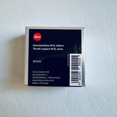 Excellent Leica Thumb Support for Leica M11 Silver Thumb up grip 24015