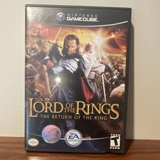 The Lord of the Rings: Return of the King Nintendo GameCube CIB w/ Manual