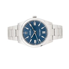 Rolex Oyster Perpetual 41 Stainless Steel Blue Dial 41mm 124300 Full Set 2