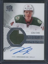 2016-17 Upper Deck The Cup Hockey Joel Eriksson Ek #144 RC Rookie Patch /249