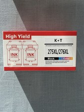 275XL 276XL Ink Cartridges Compatible Canon Black Color 2 Pack High Yield New