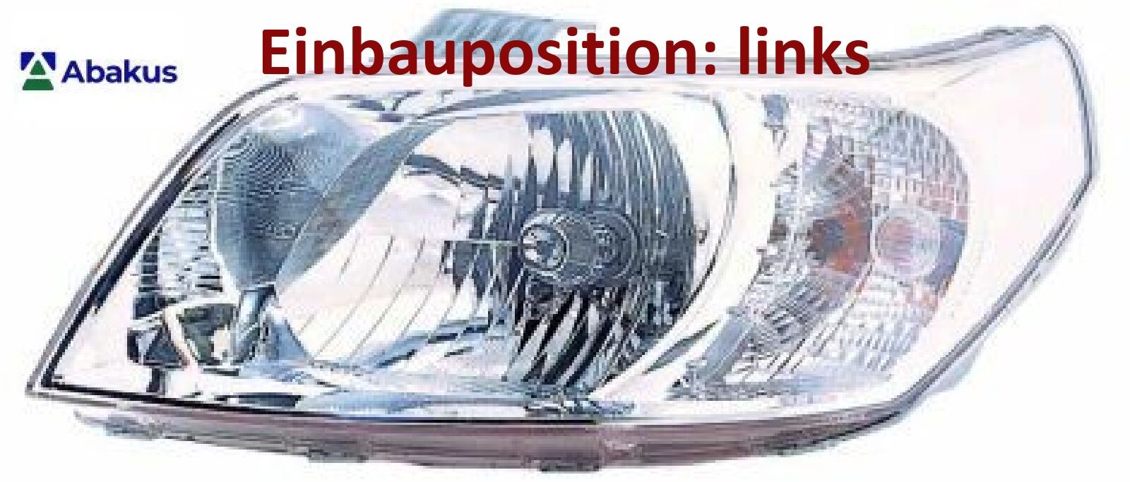 ABAKUS 235-1105LMLD-EM Hauptscheinwerfer links Scheinwerfer für Chevrolet