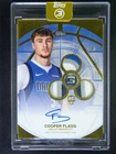 10/10â1/1 2025-26 Topps Three (3) Cooper Flagg RC Rookie Patch Auto RPA Gold