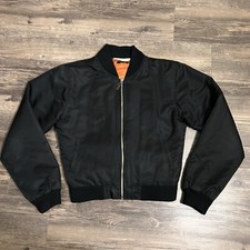 Vintage Atticus Women’s Bomber Jacket Rare Size Medium Black Y2k Blink 182