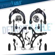 16pc Front Control Arms Wheel Hub Kit for 2011-2015 Durango Jeep Grand Cherokee