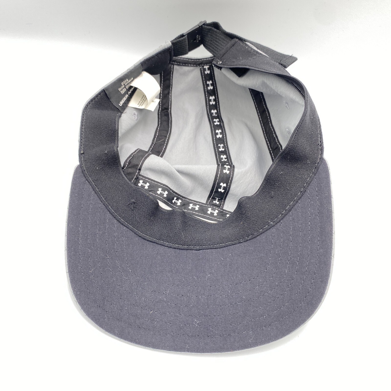 Under Armour Adjustable Strapback Hat Cap Gray - image 5