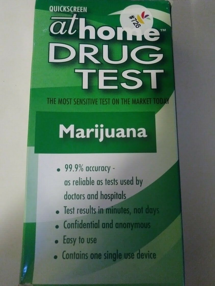 Quickscreen Phamatech At Home Drug Test 6 & 12 Panel Marijuana Variety