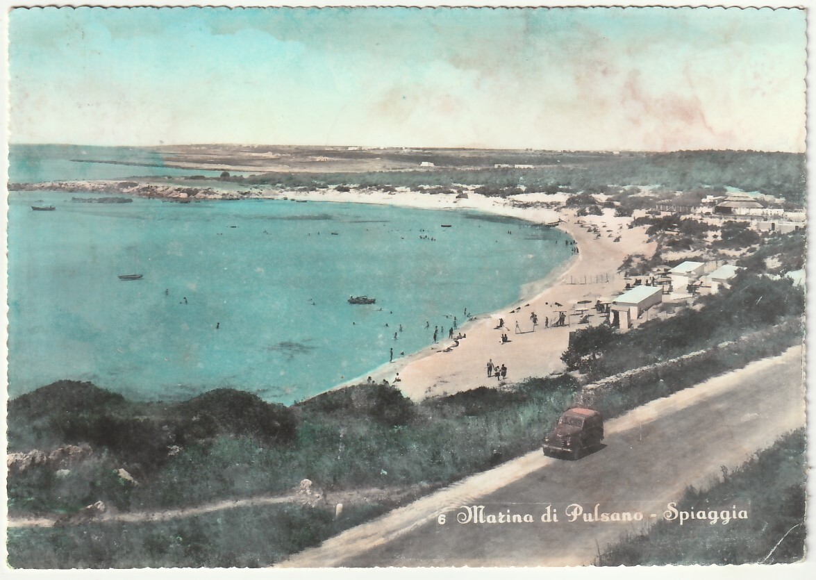 MARINA DI PULSANO - TARANTO - VIAGG. 1962 -10600-