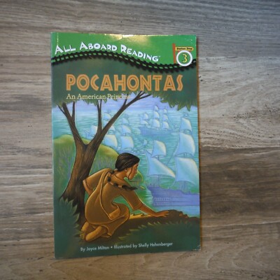 Pocahontas : An American Princess by Joyce Milton All Aboard Reading paperback