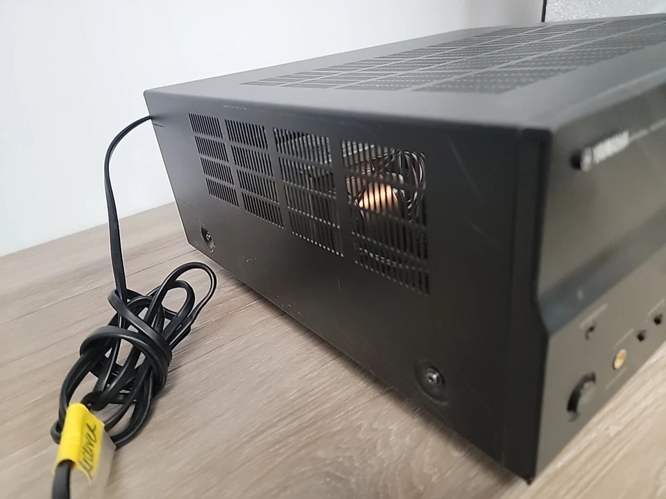 Yamaha RX-V757 Black 7.1-Channel Theater Receiver (Tested) No Remote Fast Ship! - Image 3 of 4