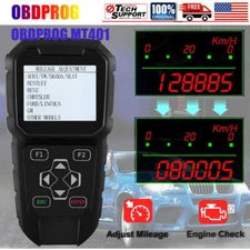 OBDPROG MT401 Car Cluster Odometer Correction Adjust Mileage Scanner Code Reader