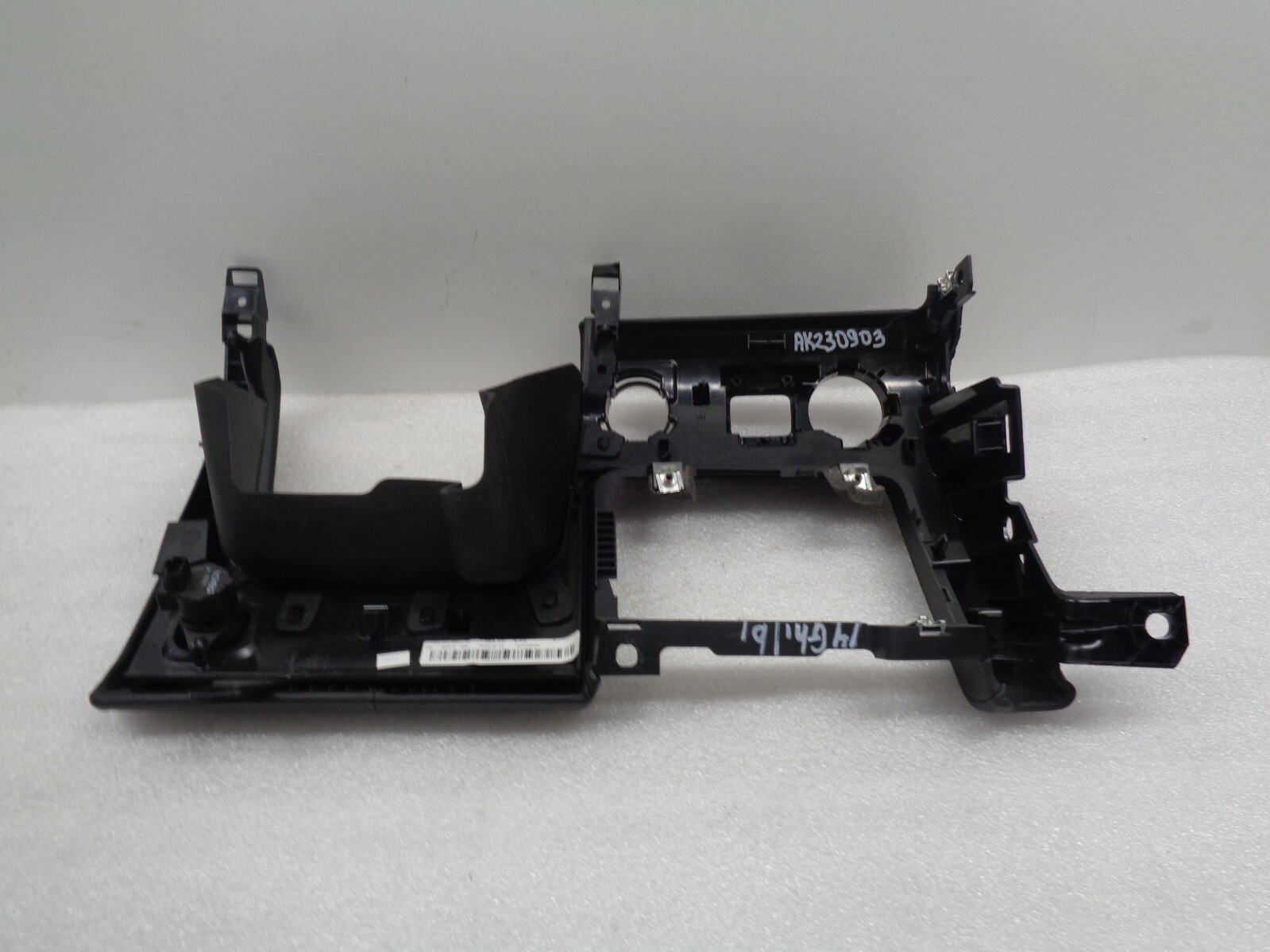 14-17 Maserati Ghibli Dashboard Lower Driver Knee Cover Panel Black OEM AK230903