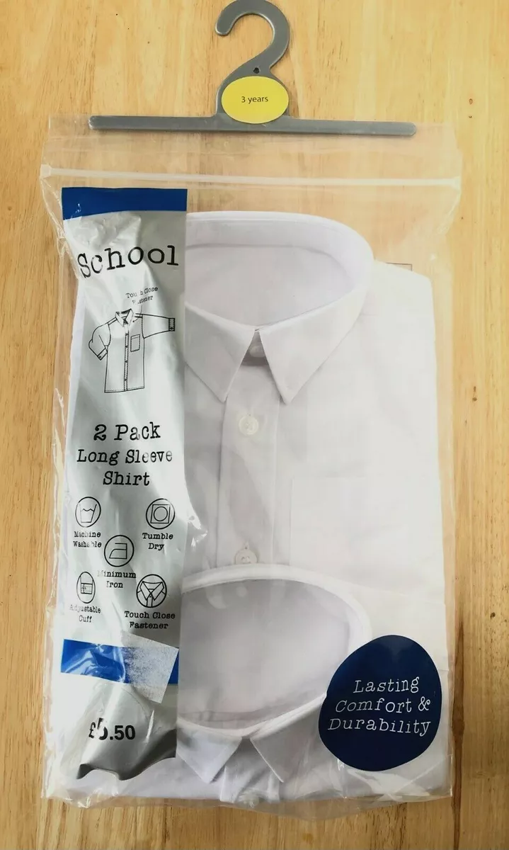 matalan boys school shirts