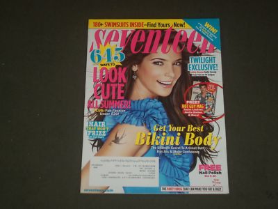 2010 JUNE/JULY SEVENTEEN MAGAZINE - ASHLEY GREENE COVER - B 1719