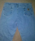 Men's Carhartt Blue Jeans Size 42" X 30" * Great Condition! * Traditional Fit — photo 7