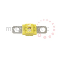 MIDI fuse 60A Yellow M5 holes 58V 60 Amp bolt down AMI