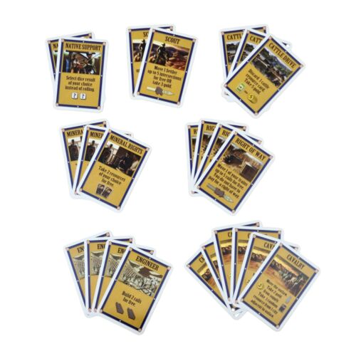 Catan Histories Settlers Of America Set of All Development Cards Game Pieces - Afbeelding 1 van 9