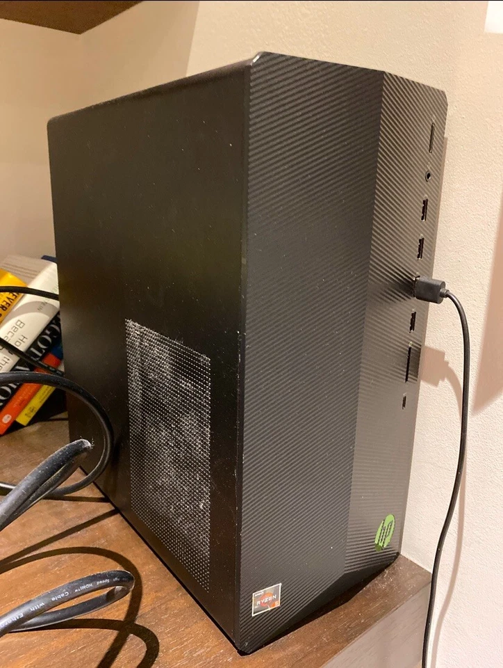 HP Pavilion Tg01-0023w (256GB SSD, AMD Ryzen 5 5500, 3.40GHz, 32GB RAM, NVIDIA Foto 3 de 3