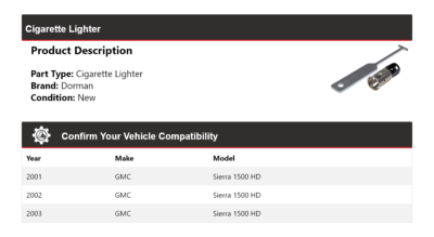 gmc sierra cigarette lighter For 2007-2014 2500 HD Dorman Kit 2008 2009 2010 1999 2000 2001 2002 2003 2004 99 00 01 02 03 04 C10 Cigarette Lighter Assembly Chevrolet/GMC