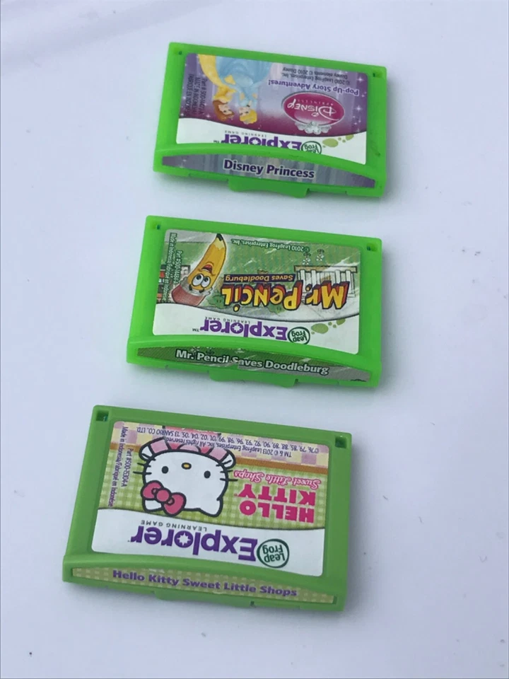 3 LeapFrog LeapPad 2, 3, Ultra Explorer Hello Kitty Disney Princess Mr. Pencil - Image 3 of 3