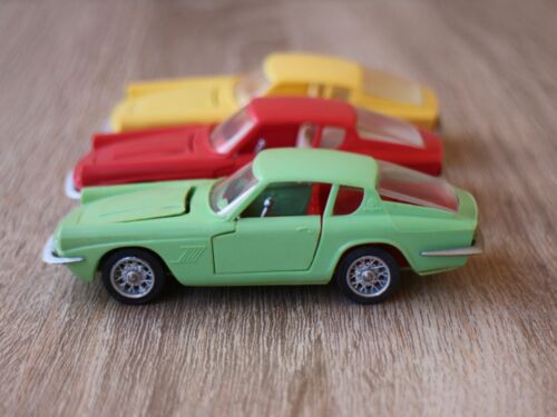 Maserati Mistral Coupe Mebetoys Remake 1/43 Plastik 3 Stück - Bild 5 von 17