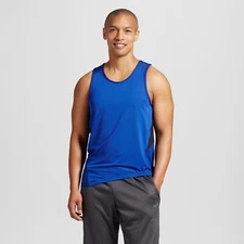 C9 Champion, Men's Speed Knit Tank - C9 Champion Bright Blue M Retail $19.99
