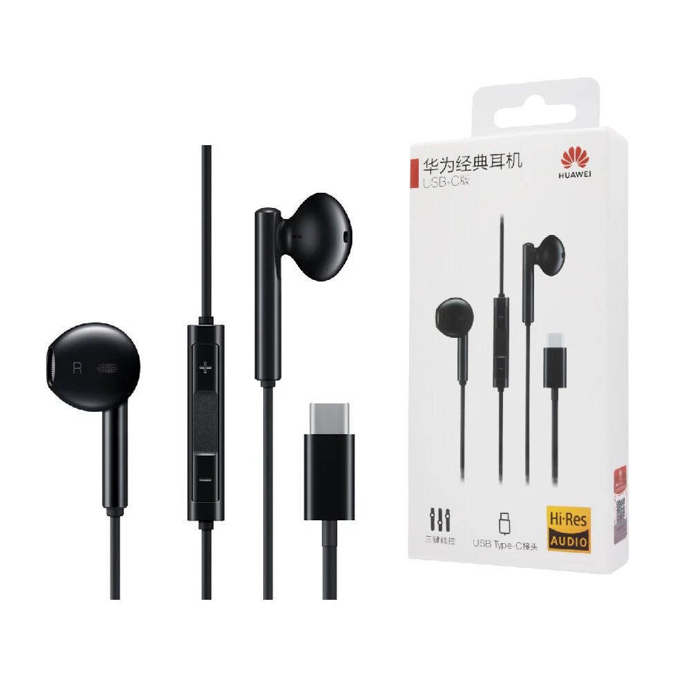Original Huawei Official Genuine CM33 USB C Earphones for Mate30 P30 Series