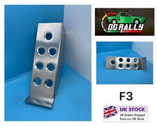 ALUMINIUM ALLOY SMALL CLUTCH PEDAL FOOT REST RACE TRACK RALLY