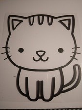 Cute Cat Decal