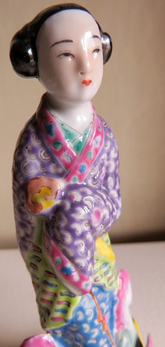 2 Chinese Republic Porcelain Immortals / Figures - Picture 16 of 21