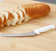 Dexter Russell 8" Offset Serrated / Scalloped  Edge Stainless Bread  Knife.31606