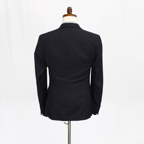 DKNY 36R Gray Sport Coat Blazer Jacket Solid 2B Wool - Picture 7 of 11