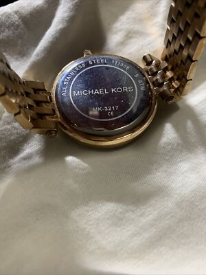 Michael Kors MK3217 Rose Gold Watch Michael Kors Darci Brown Dial Rose Gold Stainless Steel  main image 4
