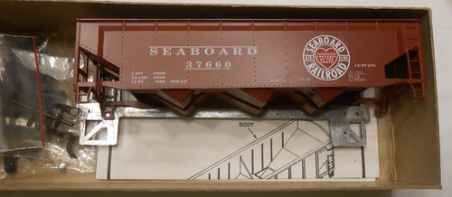 KIT ESCALA HO TRENES RAMIFICADOS #12300 Seaboard Offset Hopper Car #37660 | Zustand: New