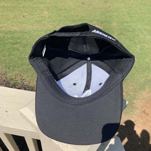 Absolut 1879 Vodka Baseball Cap SnapBack Hat Men OSFA Black White Logo New - 第 8/9 張圖片