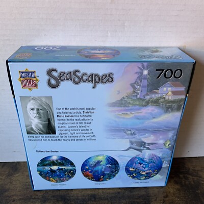 Rare MasterPieces 700 Piece Round SeaScapes Coming Home Jigsaw