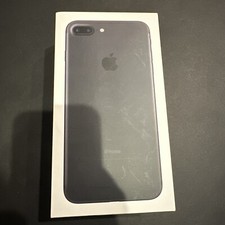 Apple iPhone 7 Plus Empty Original Retail Box 128GB - Black - BOX  papers ONLY
