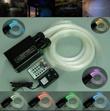 Kit Luce 32W LED Fibra Ottica Fai da Te Plafoniera Cielo Stellato Lampada Notturna Lampada Parete