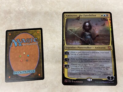 Aminatou, the Fateshifter C18 Jumbo Large Foil Oversized MTG Magic Card -  NM | eBay