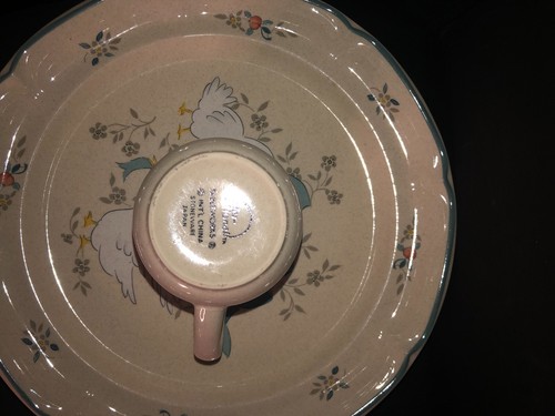 VINTAGE INTERNATIONAL TABLEWORKS "MARMALADE" 6 PC DISH SET for 2 8868 STONEWARE - Picture 9 of 11