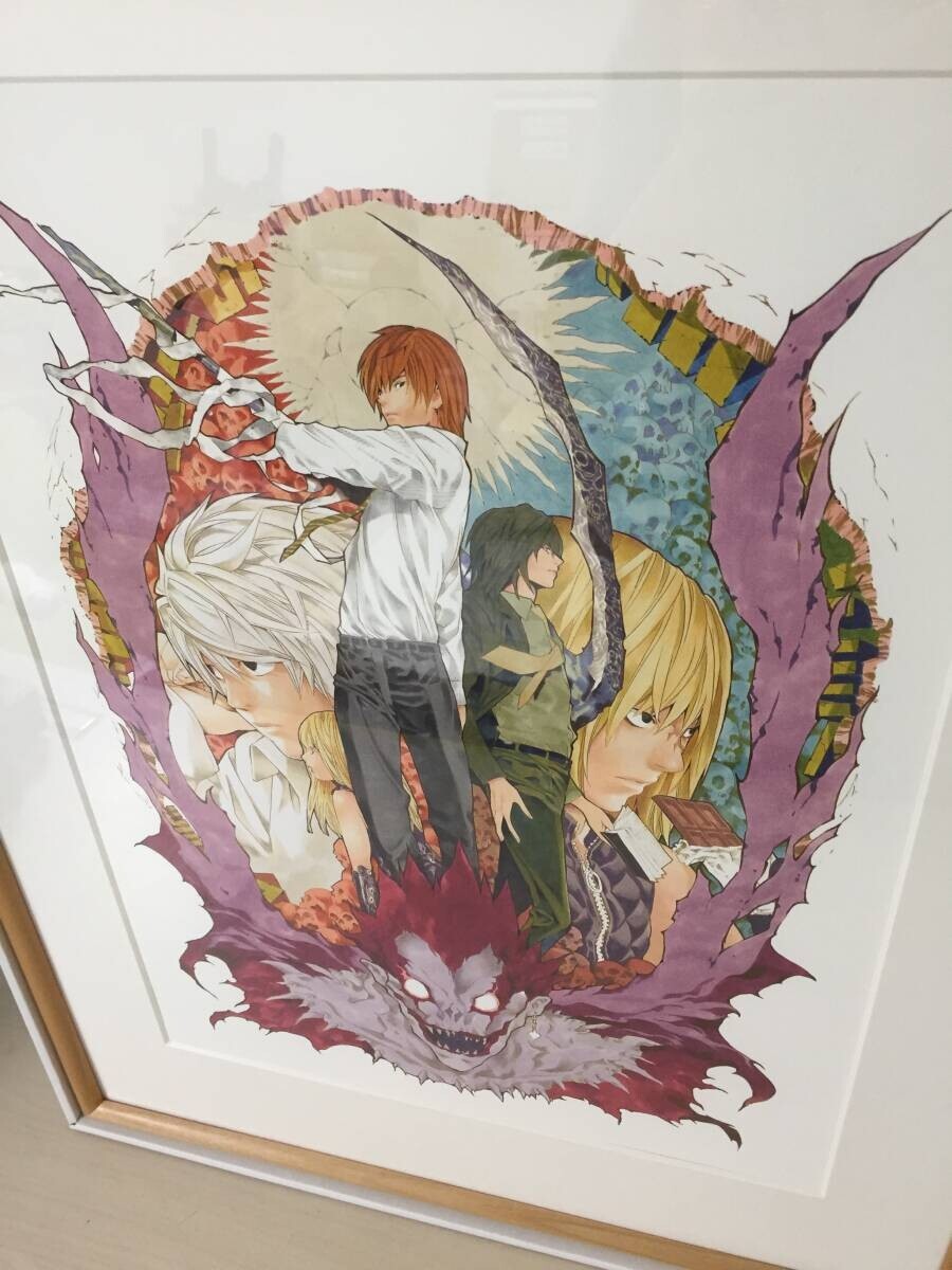 DEATH NOTE Official Limited Manga Art Framed Paintings