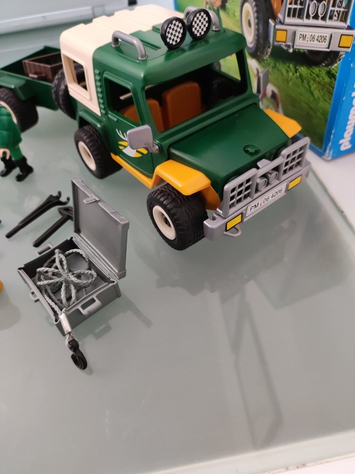 Playmobil 4206 Véhicule Du Garde Forestier Jeep eBay