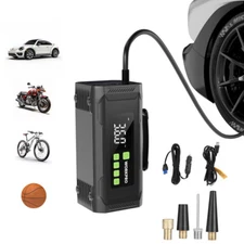 WORKPRO 12V Electric Portable Tire Inflator Air Compressor Fast Air Pump 150 PSI