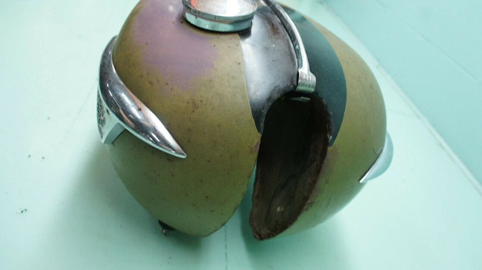 Triumph TR6R Trophy TR6 1970 650cc T120 T120R Bonneville *tanque de gas 1397 Foto 4 de 4