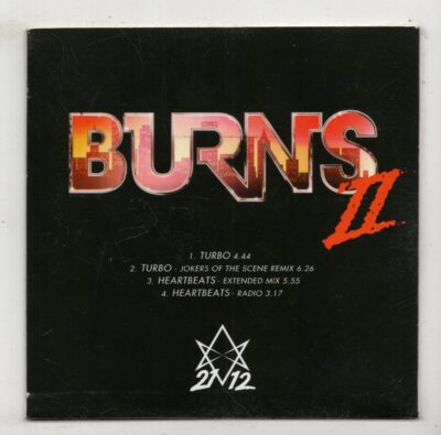 KQ999) Burns II, Turbo EP - CD | eBay UK