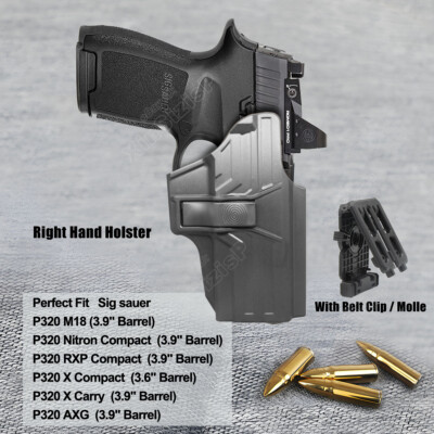 Tactical P320 Holster For Sig P320 X Carry Sig Sauer P320 X Compact Sig P320 M18